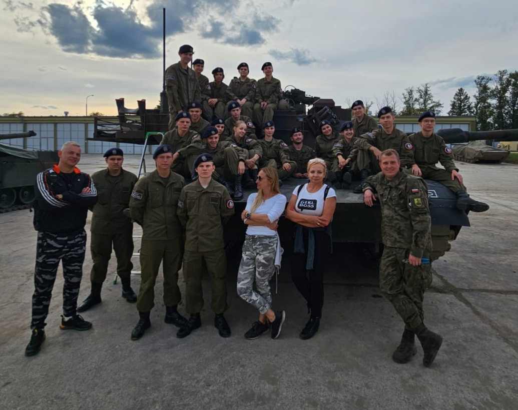 Na obozie wojskowym w Biedrusku